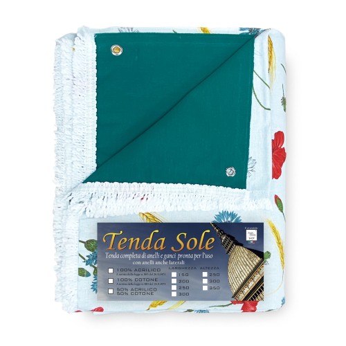 OUTDOOR-MARKISE GARDEN bedruckt MOHN