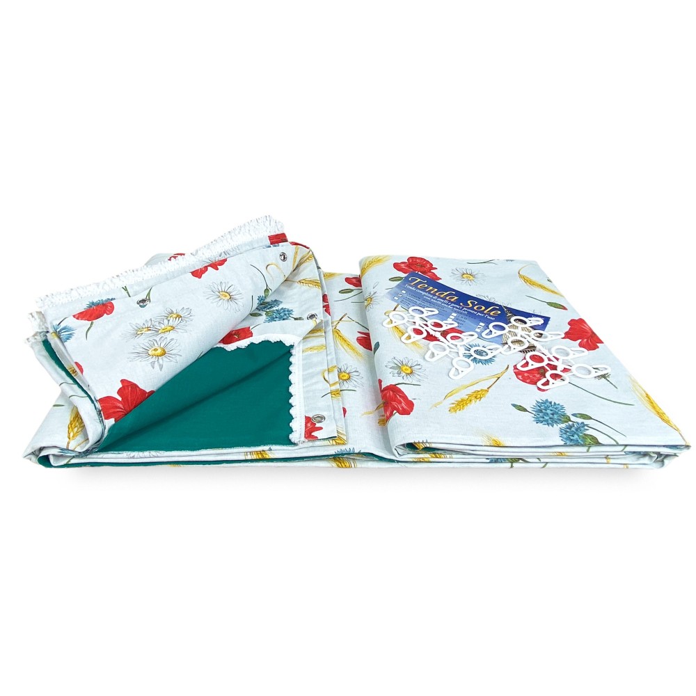 TOLDO EXTERIOR JARDÍN estampado POPPY