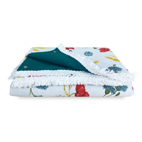 OUTDOOR AWNING GARDEN printed POPPY