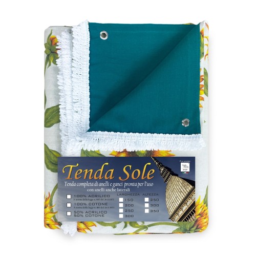 OUTDOOR AWNING GARDEN printed SUNFLOWER packaged