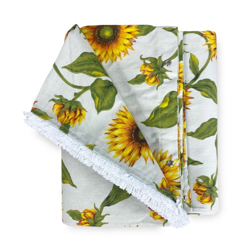 OUTDOOR AWNING GARDEN printed SUNFLOWER packaged