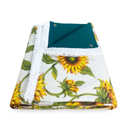 TOLDO EXTERIOR JARDÍN estampado GIRASOL empaquetado