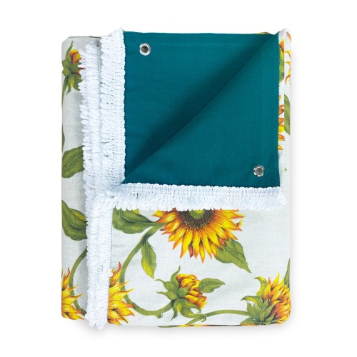 TOLDO EXTERIOR JARDÍN estampado GIRASOL empaquetado