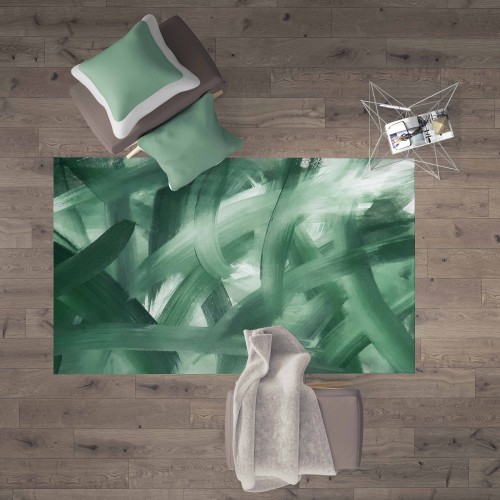 CARPET FANTASY HD chambre moderne et salon SPATOLATO vert