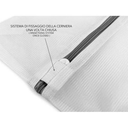 Bolsas de lavandería Ojo de buey con malla fina con cremallera para LAVADORA para lavar ropa de cama