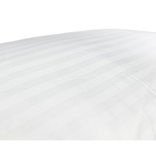 LAKENSET aus weicher Mikrofaser SOLID WHITE 2 SQUARE Doppelbett ohne Bügeln