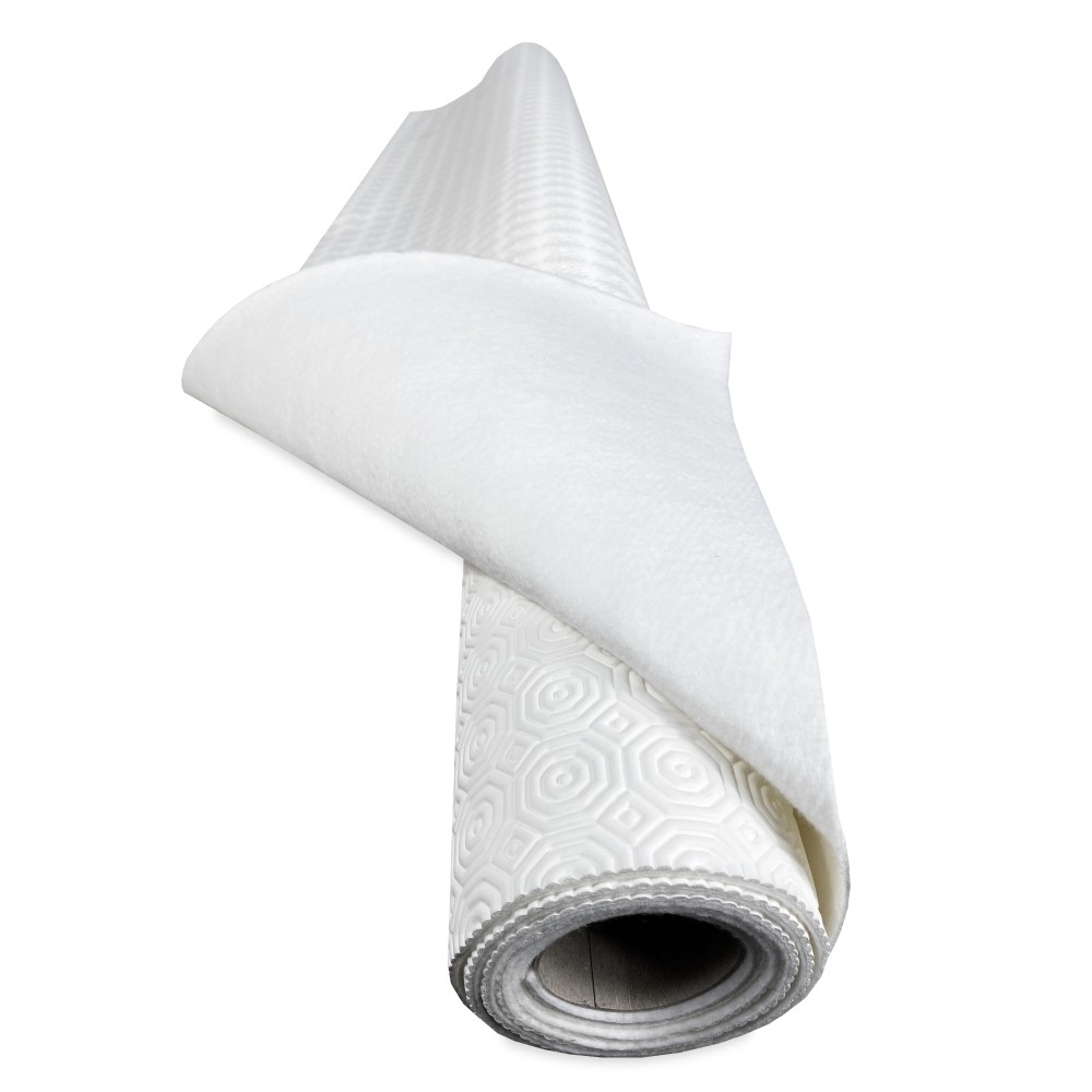 PROTECTOR DE MESA POR METROS BAJO MANTEL H. 140 cm. PROTECTOR DE MESA BLANCO Hecho a MEDIDA Goma antideslizante con esponja RUBB