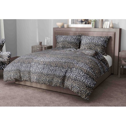 HOUSSE DE COUETTE TACHETÉE LÉOPARD SEXY SAFARI