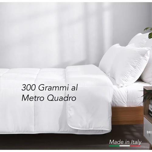 SINTÉTICO HIPOALERGÉNICO Plumífero interior INVIERNO blanco 300 gr./m².