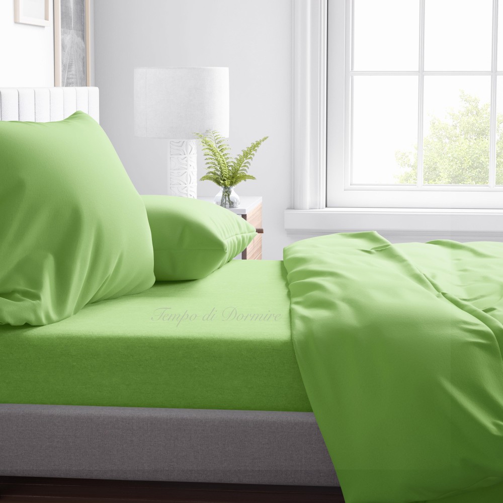 Säuregrünes Bett-Set Säuregrünes Bett-Set