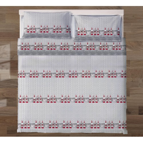 FULL LINEN SET TYROLEAN COTTON PUPPETS made in Italy