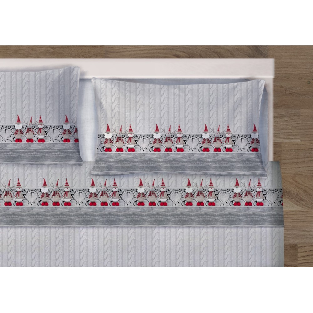 FULL LINEN SET TYROLEAN COTTON PUPPETS made in Italy