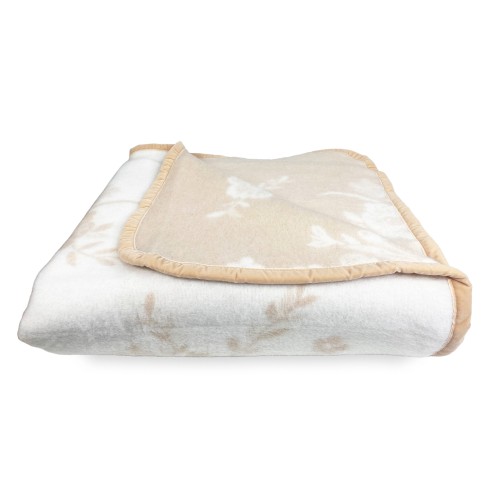COPERTA pura lana REGALE VERGINE Matrimoniale