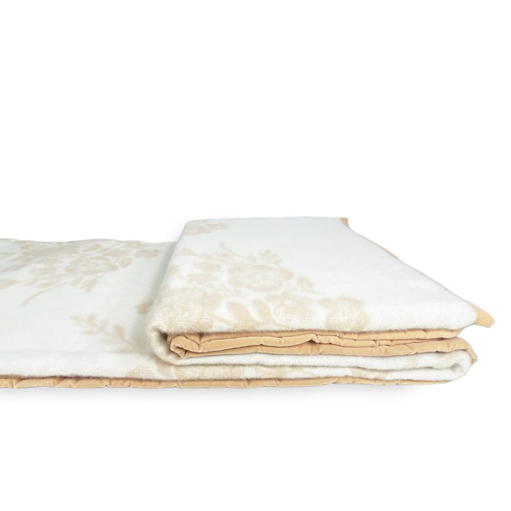 COUVERTURE EN PURE LAINE ROYALE VIERGE Double