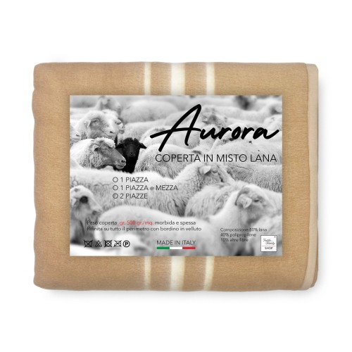 MANTA MEZCLA DE LANA WINTER AURORA