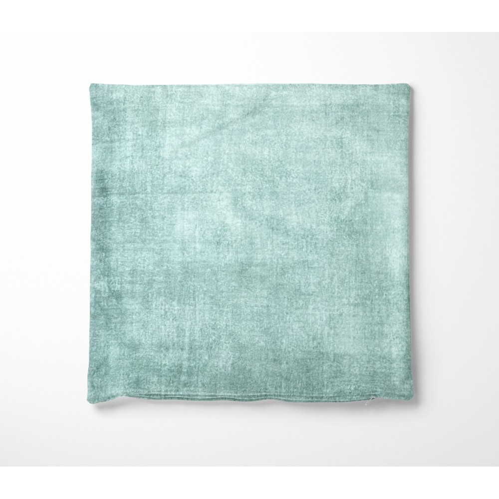 Federe per Cuscino ARREDO VELVET Verde in Morbido tessuto Vellutato Antimacchia cm. 40 - 50 - 60 Made in Italy