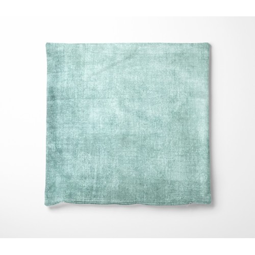 Federe per Cuscino ARREDO VELVET Verde in Morbido tessuto Vellutato Antimacchia cm. 40 - 50 - 60 Made in Italy