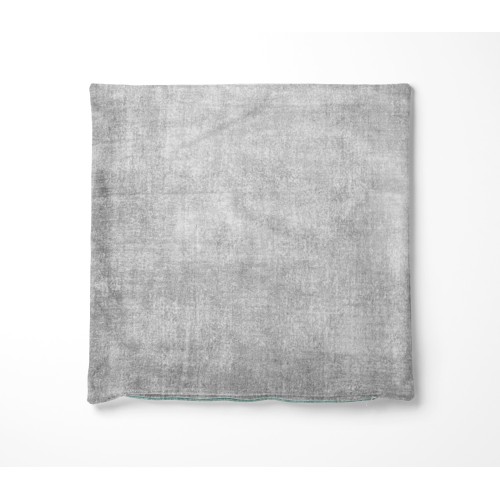 Federe per Cuscino ARREDO VELVET GRIGIO in Morbido tessuto Vellutato Antimacchia cm. 40 - 50 - 60 Made in Italy