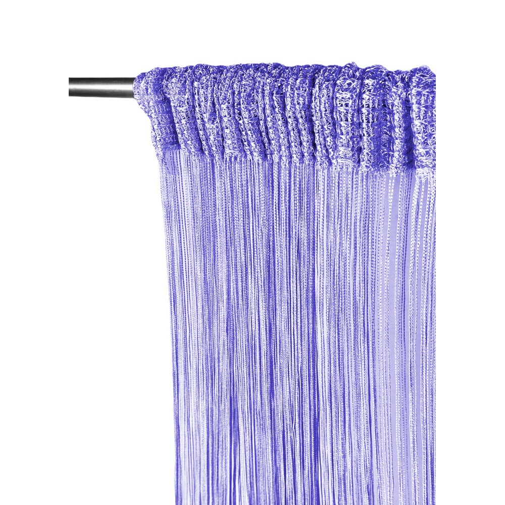 Vivienne WIRE CURTAIN for door CM. 150X300 solid color LILAC
