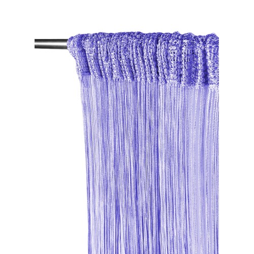 WIRE CURTAIN Vivienne pour porte CM. 150X300 couleur unie LILLA
