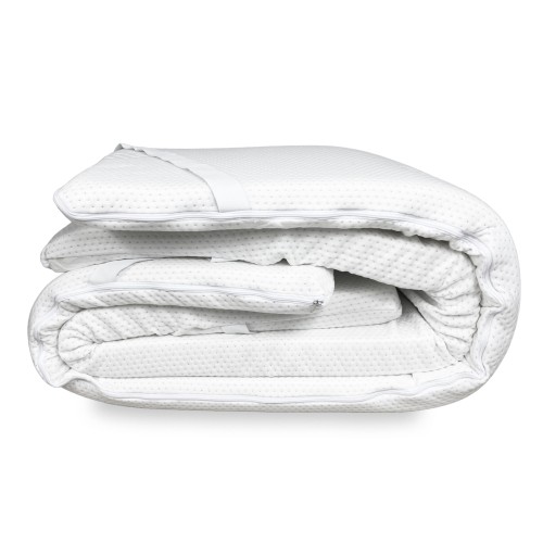 TOPPER Wellness for Corrector mattress in MEMORY FOAM HD thickness 5 cm. Hypoallergenic and Removable Cover Made in Italy