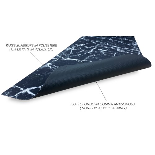 RUG Kitchen runner Non-slip Runner MARBLE Effect made in Italy