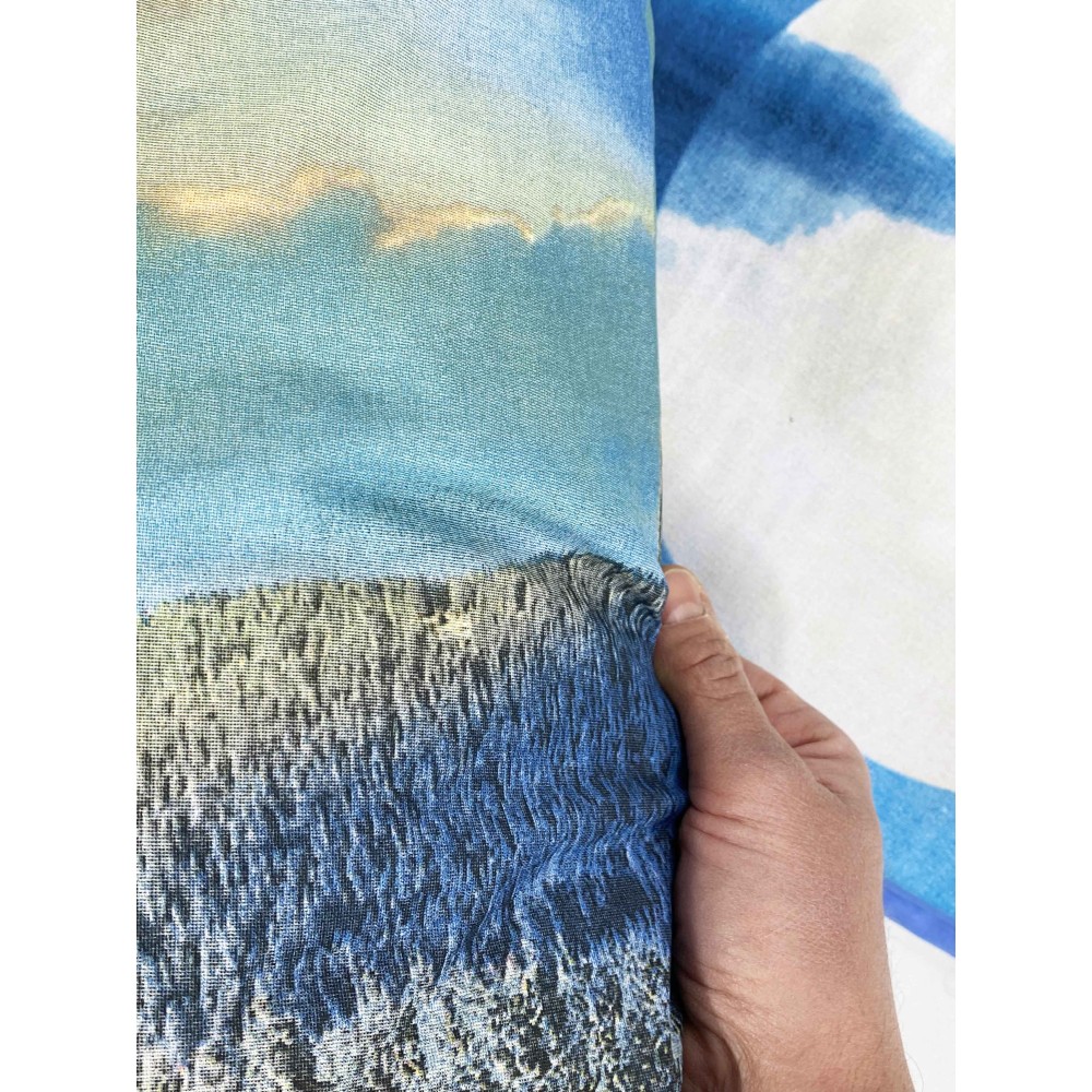 SET OF BEDSPREADS digital printing SUNCARE AND MOON BEDSPREAD with KEEP DOUBLE 2 DOUBLE bag