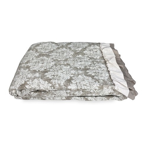 Quilted BEDSPREAD Boutiss ARABESCO Beige Double