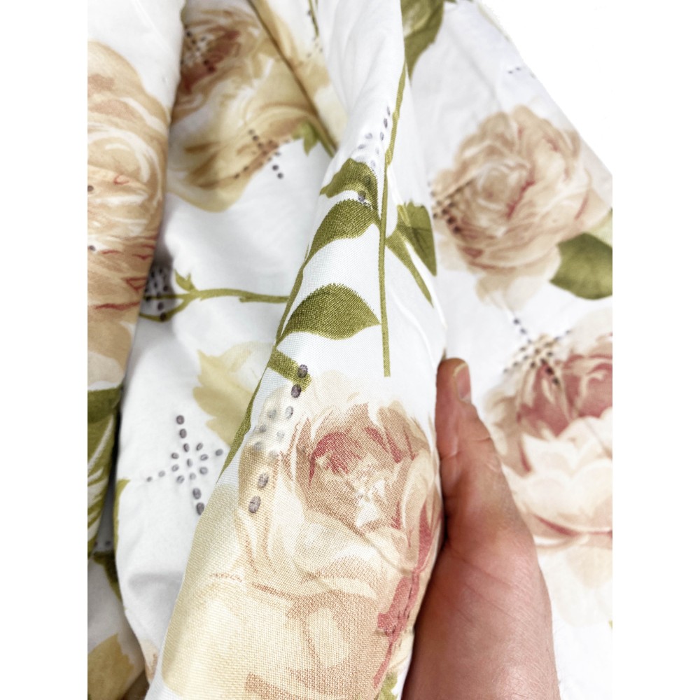 COLCHA ACOLCHADA BOUTISS CON FLORES Classic PINK Doble