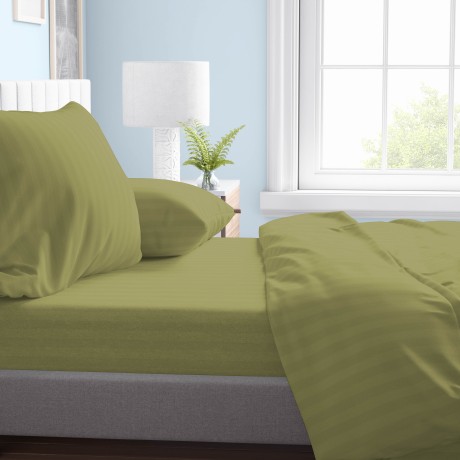 Serti en microfibre vert olive