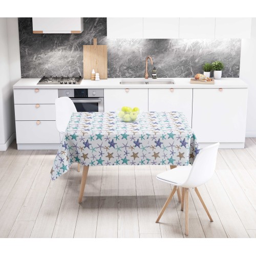 LIMA © TABLECLOTH in water-repellent plastic-coated PVC tarpaulin Made in Italy