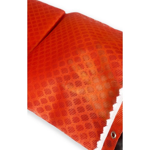 CURTAIN net OUTDOOR DIAMOND MOSKITO Netz in 8 verschiedenen Größen uni ORANGE