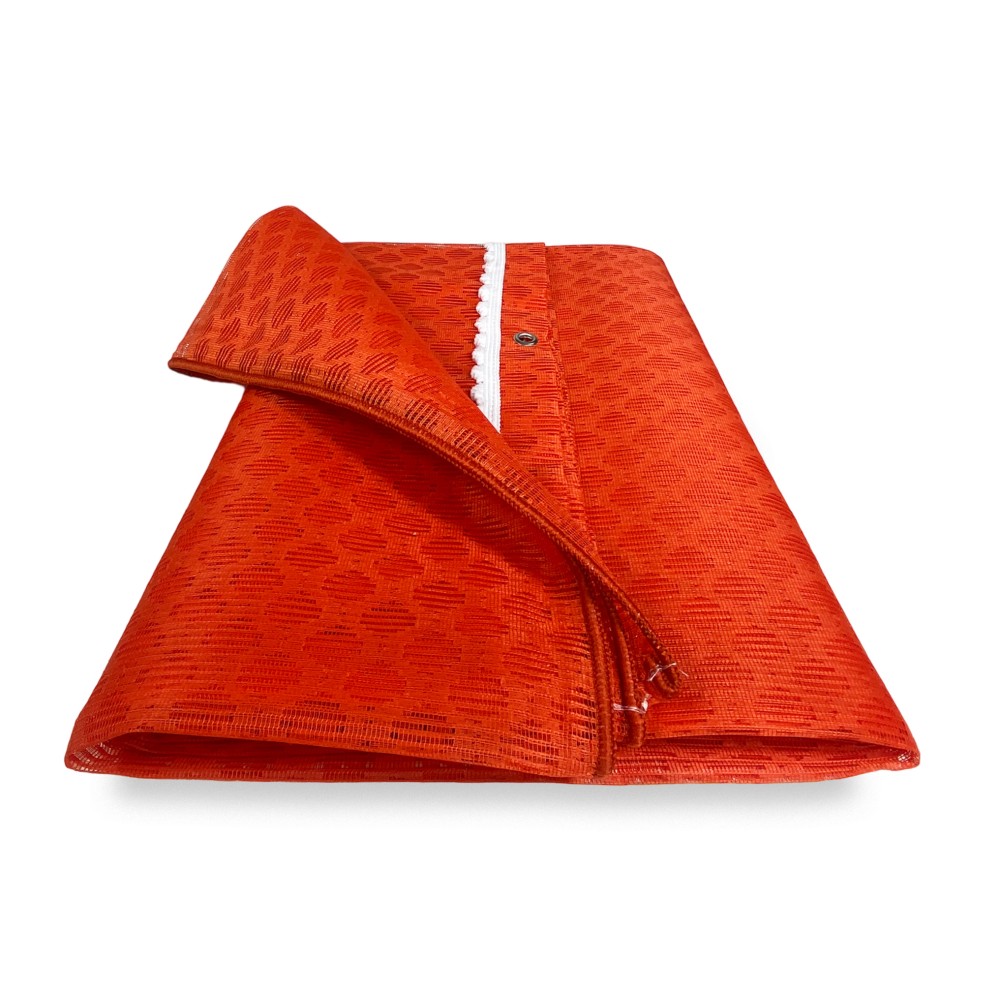 CURTAIN net OUTDOOR DIAMOND MOSQUITO net in 8 different sizes plain ORANGE