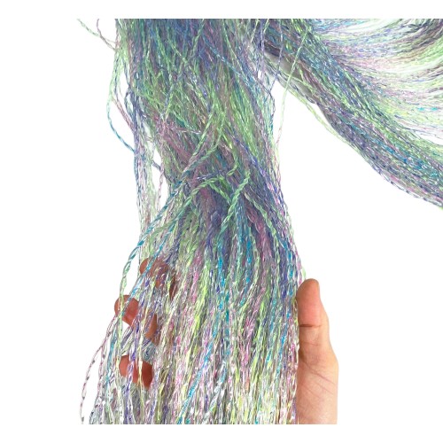 TENDA PERLINE Scooby Doo © A FILI in PVC Morbidi Anti insetti antirumore MULTICOLORE