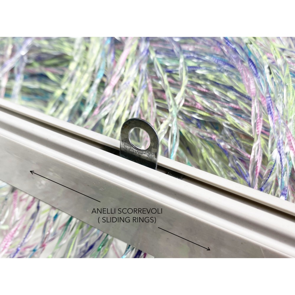 Scooby Doo © CUENTAS DE CORTINA hebras de PVC Suave Anti Ruido Retardante MULTICOLOR