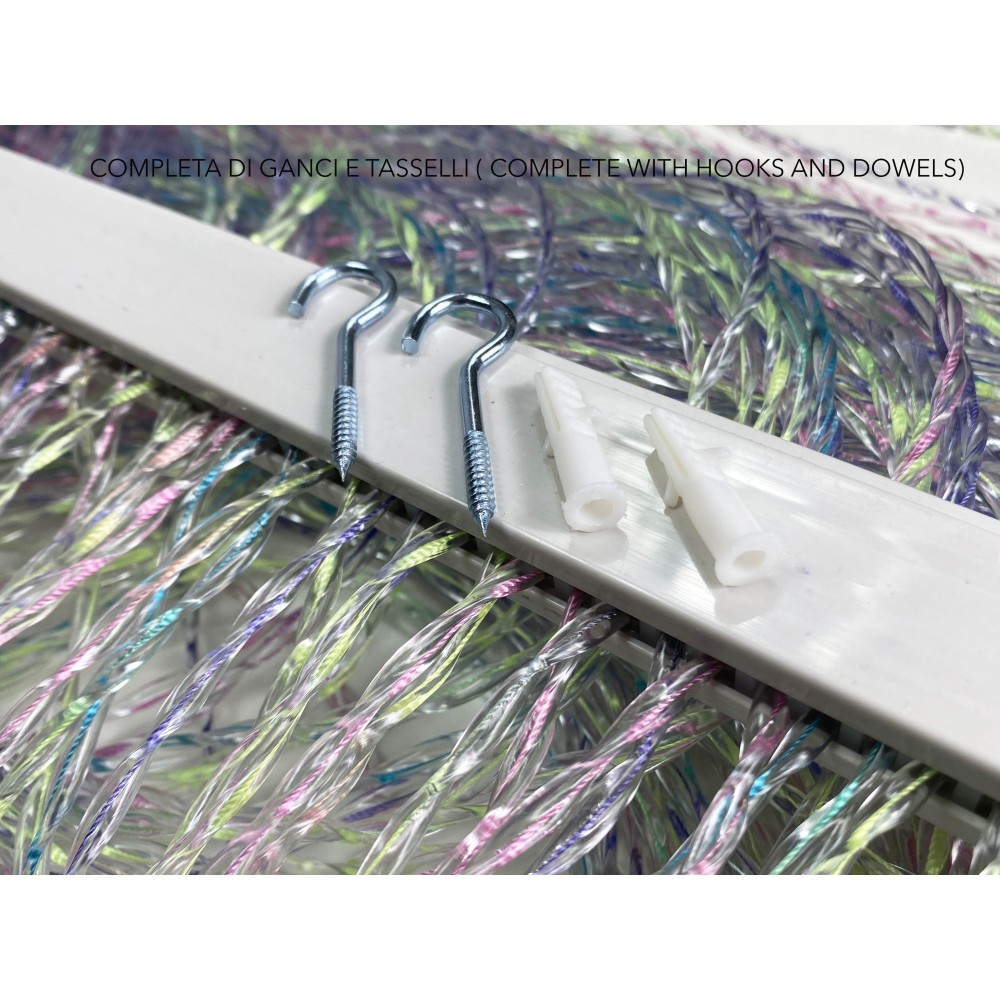 Scooby Doo © CURTAIN BEADS PVC Strands Soft Anti Noise Retardant MULTICOLOR