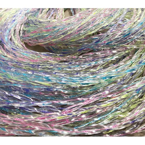 Scooby Doo © CURTAIN BEADS PVC Strands Soft Anti Noise Retardant MULTICOLOR