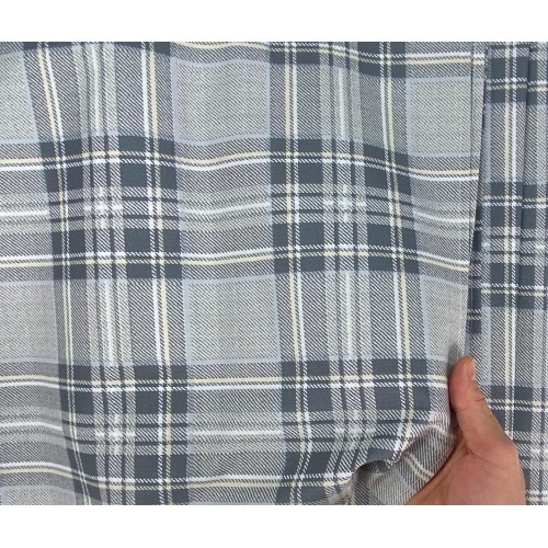 FURNISHING COVER GRAN SCARF bedspread SOFA COVER Scottish fabric Grey