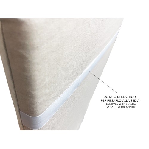 COJÍN Trona PARA TUMBONAS Funda desenfundable cm. 45X115X5 CALIDAD EXTERIOR Extra