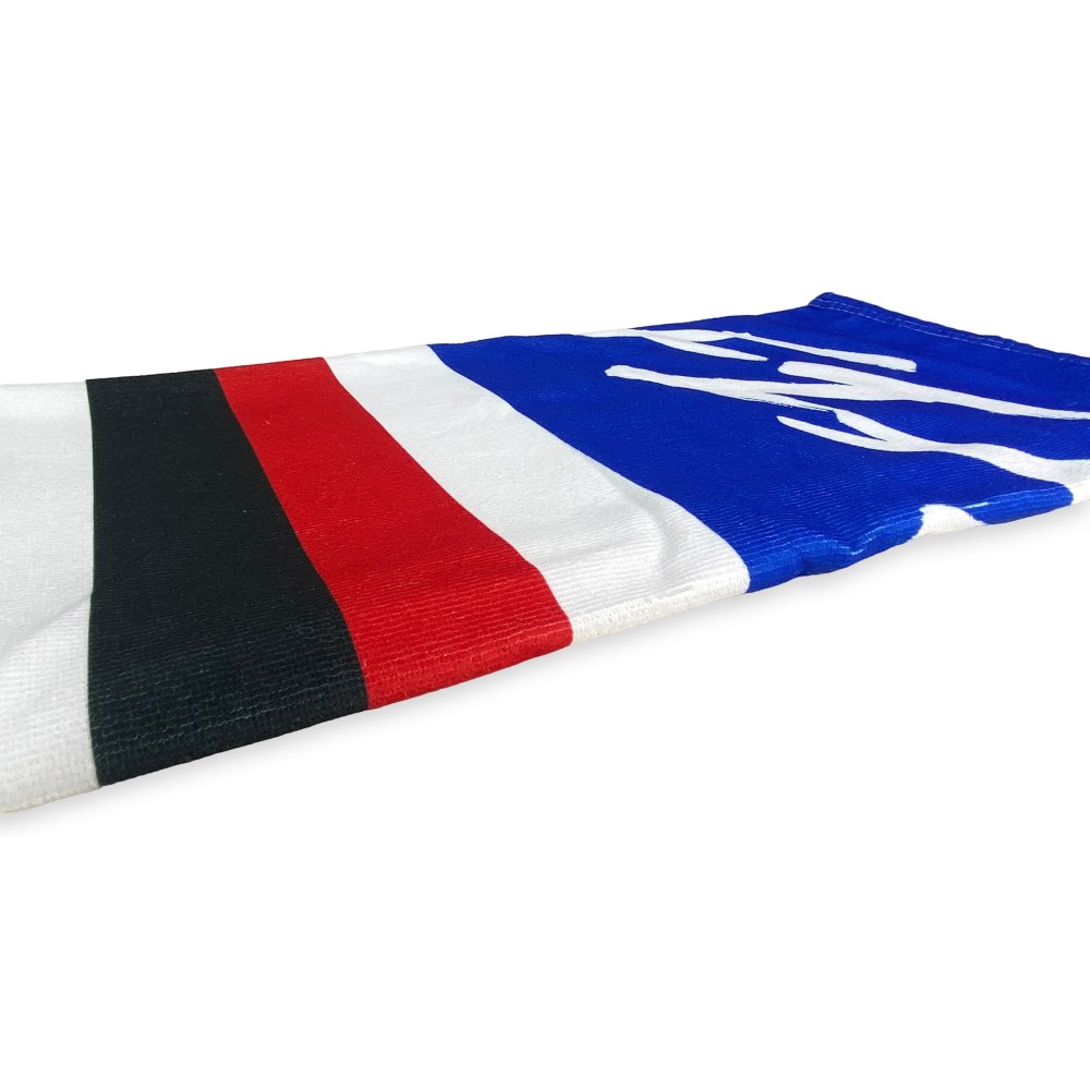 SERVIETTE DE PLAGE en éponge A VOS CÔTÉS JE SERAI grande taille cm. 90 x 170