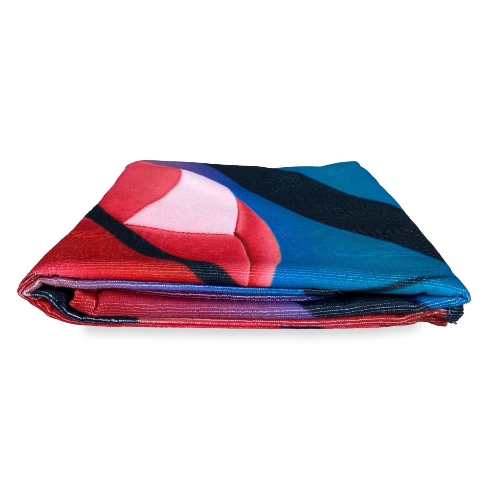 BEACH TOWEL in terry cloth VOLLEY-BALL Volleyball large size cm. 90 X 170