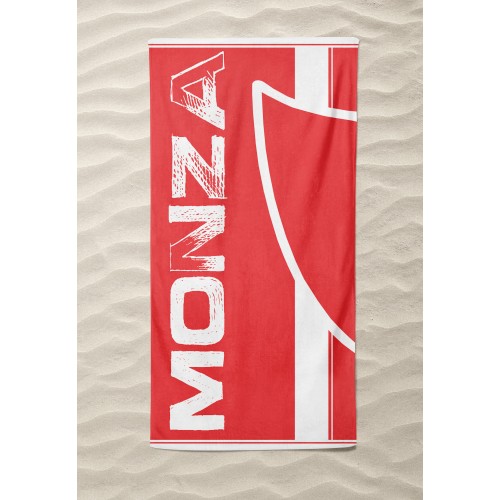 SERVIETTE DE PLAGE en éponge Sritta MONZA mesure grand cm. 90 x 170