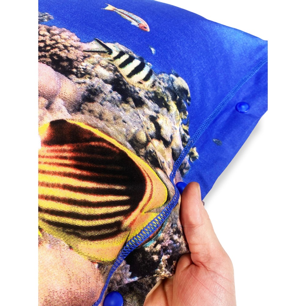 DIGITAL PRINT BEDSPREAD SHEET SET CORAL REEF BEDSPREAD with KEEP DOUBLE 2 DOUBLE bag