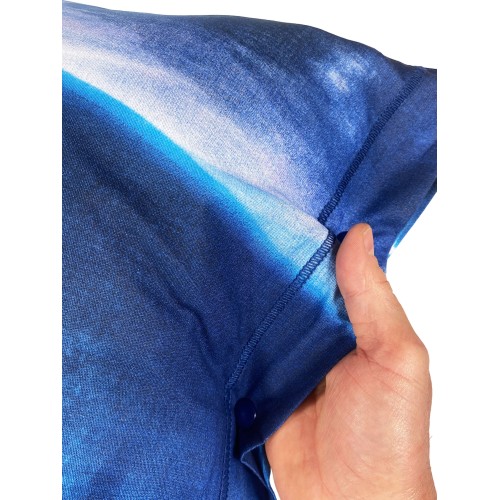 DRAP COMPLET COUVRE-LIT imprimer DIGITAL BEDSPREAD PLANET avec sac KEEP DOUBLE 2 carrés