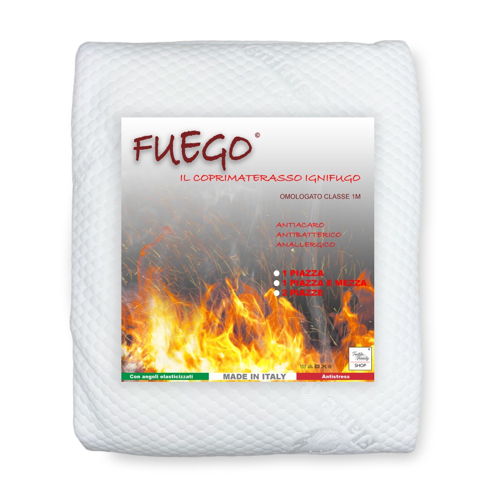 HOUSSE DE MATELAS Fuego Antimite ignifuge classe 1 Ligne hôtelière