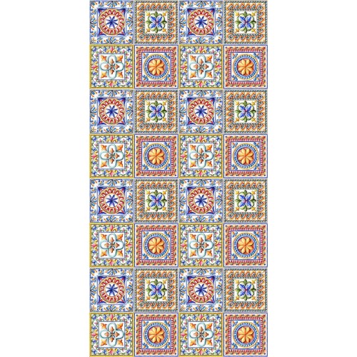 SERVIETTE DE PLAGE TEDDY Majolica En microfibre AVEC POCHES MESURES cm. 80 x 190