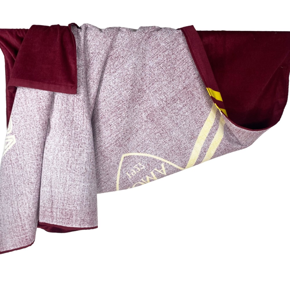 ROMA SPORT STRANDTUCH Größe CM. 90 X 170 original A.S. ROMA mit Rucksack texfamily und Postkarte ROMA È SOLO