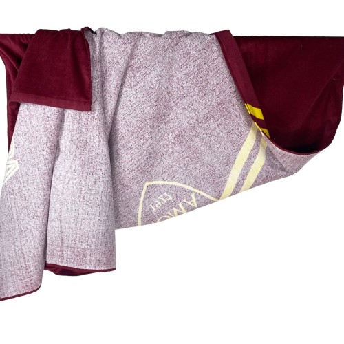 TELO mare SPORT ROMA misura GRANDE CM. 90 X 170 originale A.S. ROMA CON ZAINO TEXFAMILY e cartolina ROMA È SOLO