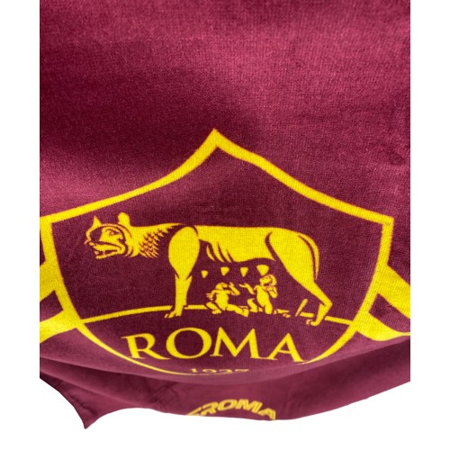 ROMA SPORT STRANDTUCH Größe CM. 90 X 170 original A.S. ROMA mit Rucksack texfamily und Postkarte ROMA È SOLO