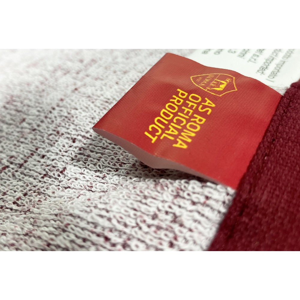 TOALLA DE PLAYA ROMA SPORT talla CM. 90 X 170 original A.S. ROMA con mochila texfamily y postal ROMA È SOLO